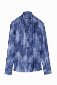 TORNADO MART(トルネードマート) |TORNADO MART∴サマーデニムプリントハイテンションシャツ