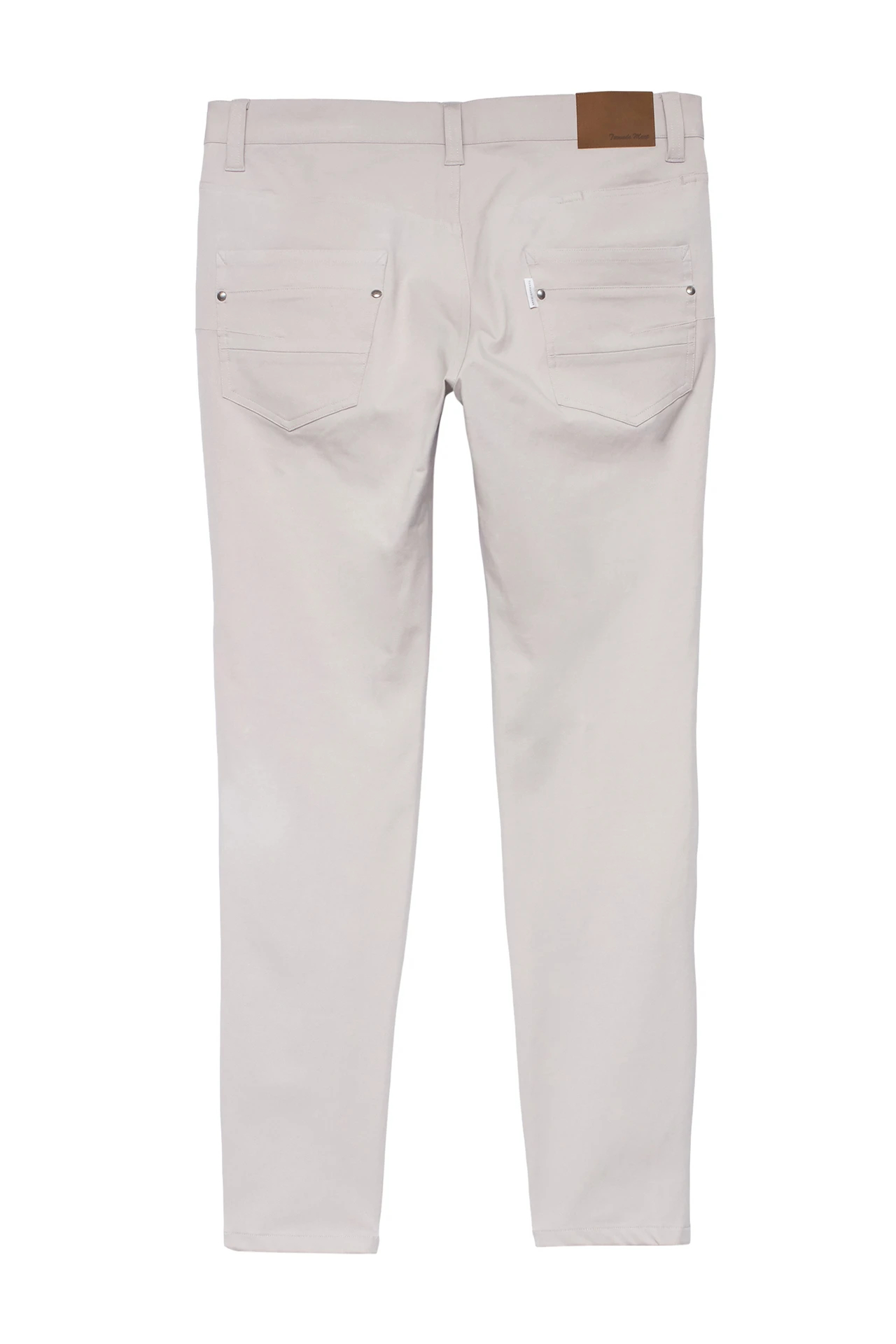 新品TORNADO MARTホワイト スリムフィット コットンパンツ TORNADO MART∴ハイパワーツイルストレッチスキニーパンツ