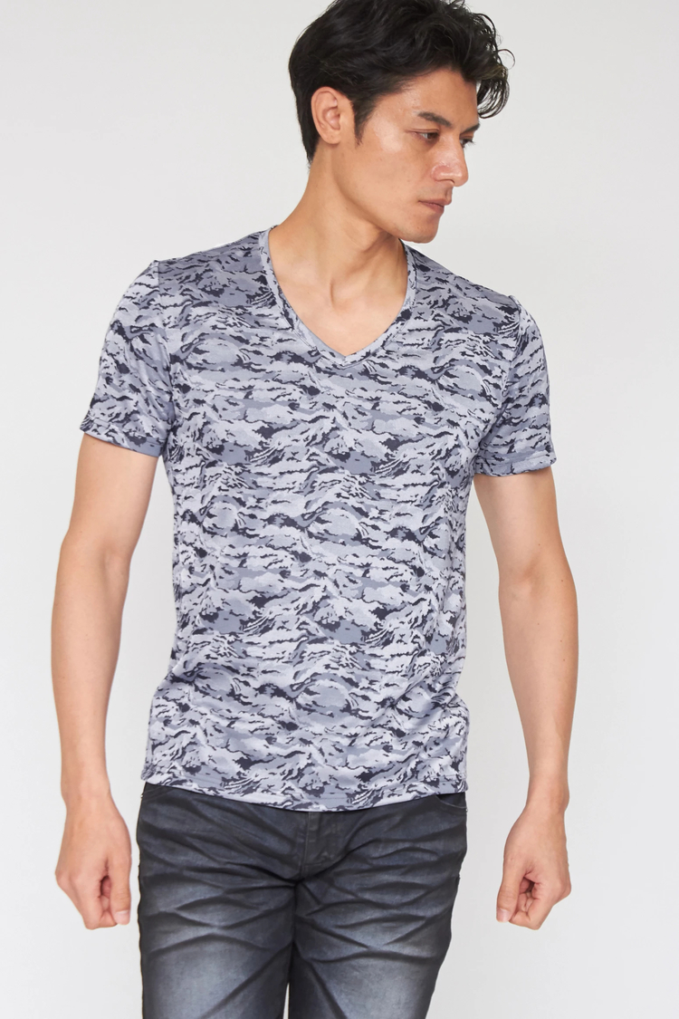 TORNADO MART(トルネードマート) |TORNADO MART∴カモダブルJQ半袖カットソー