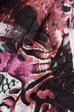 TORNADO MART(トルネードマート) |TORNADO MART∴コラージュパイソンプリント7分袖シャツ