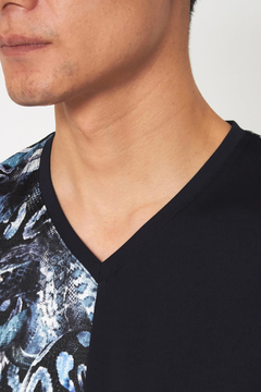 TORNADO MART(トルネードマート) |TORNADO MART∴パイソンプリント切替Tシャツ