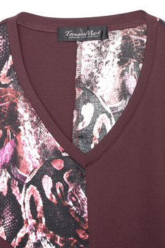 TORNADO MART(トルネードマート) |TORNADO MART∴パイソンプリント切替Tシャツ