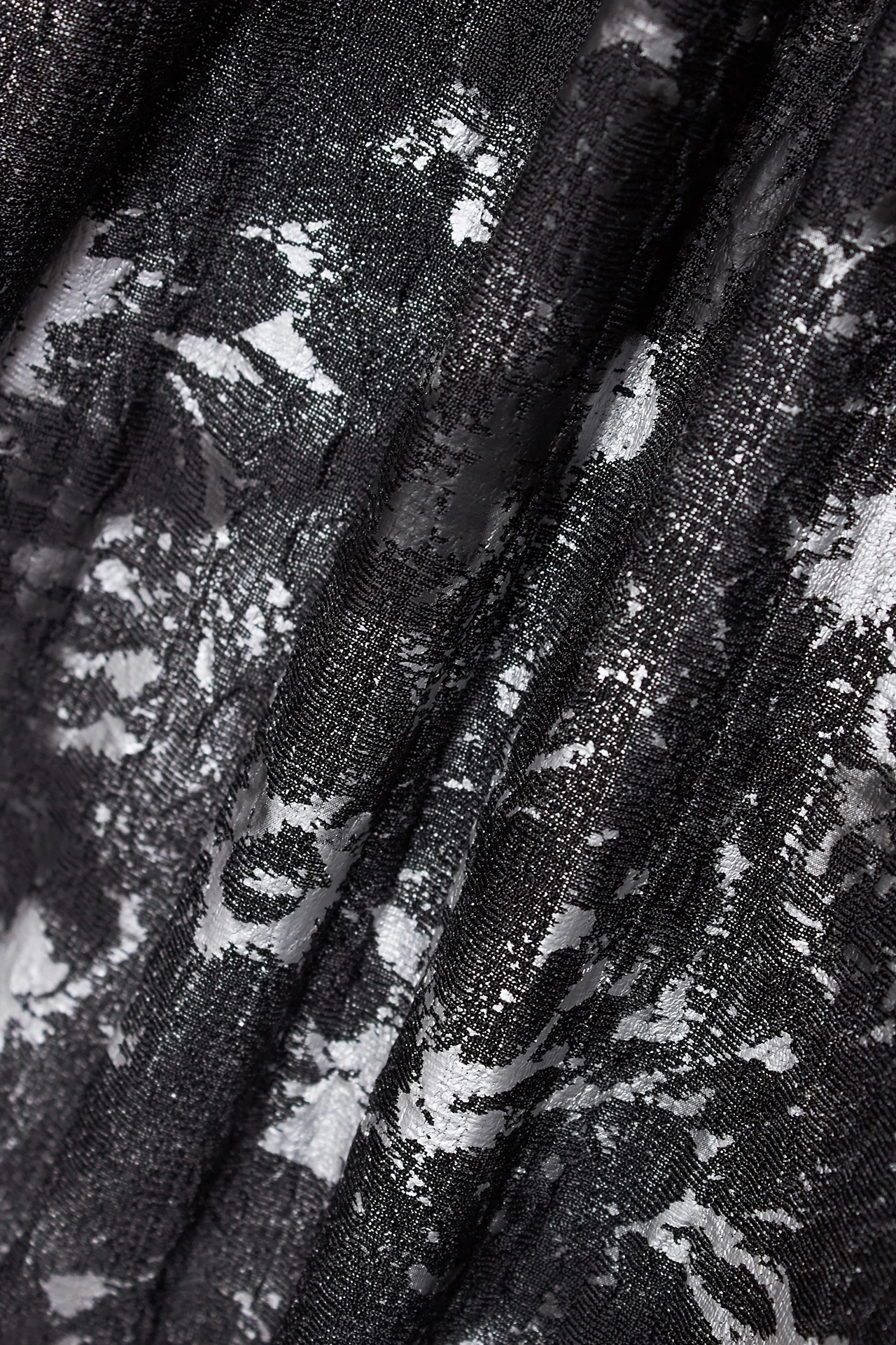 TORNADO MART∴フラワーフォイルタックストライプ7分袖