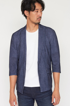 TORNADO MART(トルネードマート) |ZERO by TORNADO MART∴Primeflexドットメッシュデニムプリントジャケット