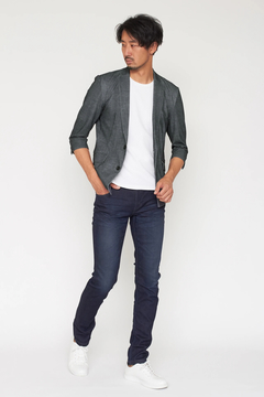 TORNADO MART(トルネードマート) |ZERO by TORNADO MART∴Primeflexドットメッシュデニムプリントジャケット