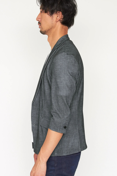 TORNADO MART(トルネードマート) |ZERO by TORNADO MART∴Primeflexドットメッシュデニムプリントジャケット