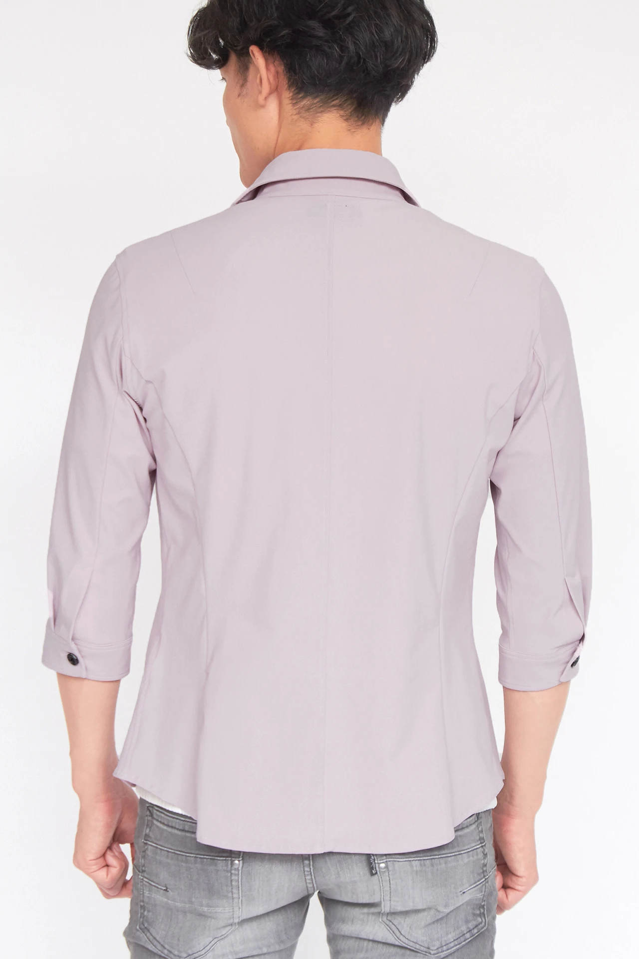 TORNADO MART∴ハイテンショントリコットツイル7分袖シャツ / TORNADO