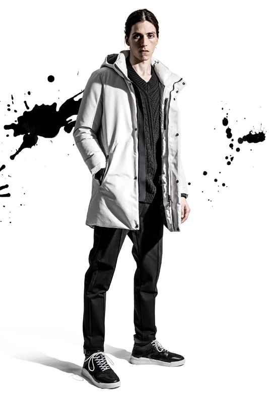 TORNADO MART∴ケーブルVネックプルオーバーニット / TORNADO MART