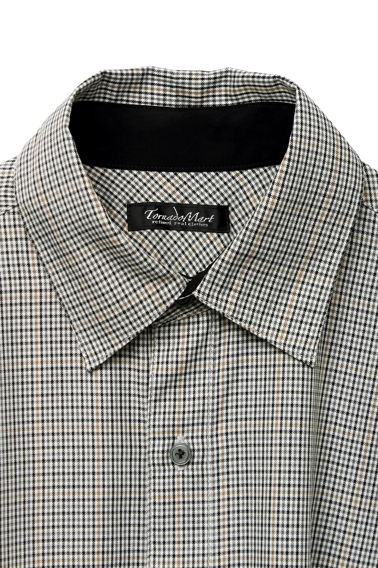 TORNADO MART∴ガンクラブチェックオーバードロストシャツ / TORNADO