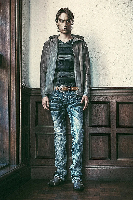 TORNADO MART∴ソーンエンボスランダムリップルフーディ / TORNADO