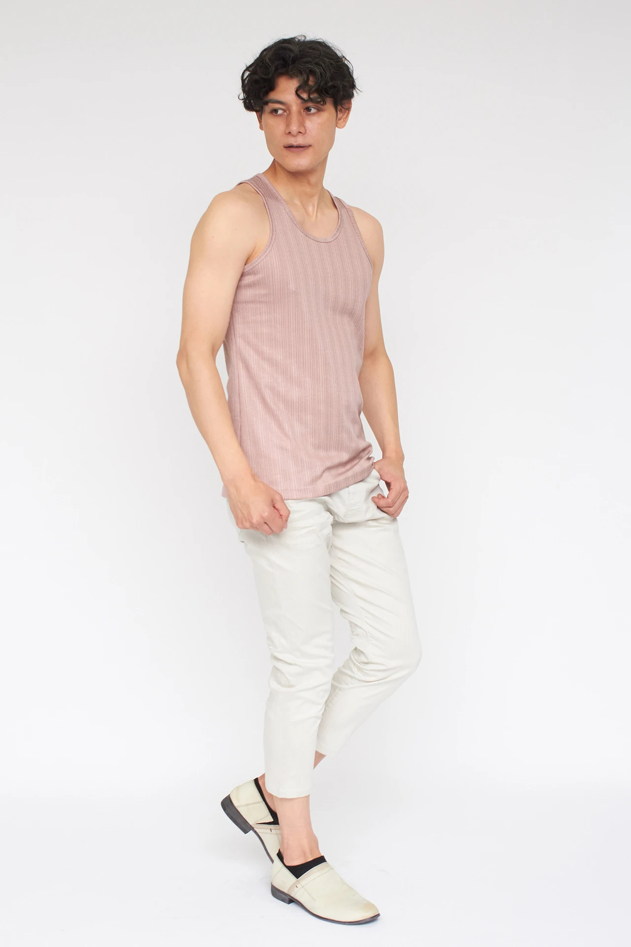 ZERO by TORNADO MART∴ランダム針抜きABSテレコタンク / TORNADO MART