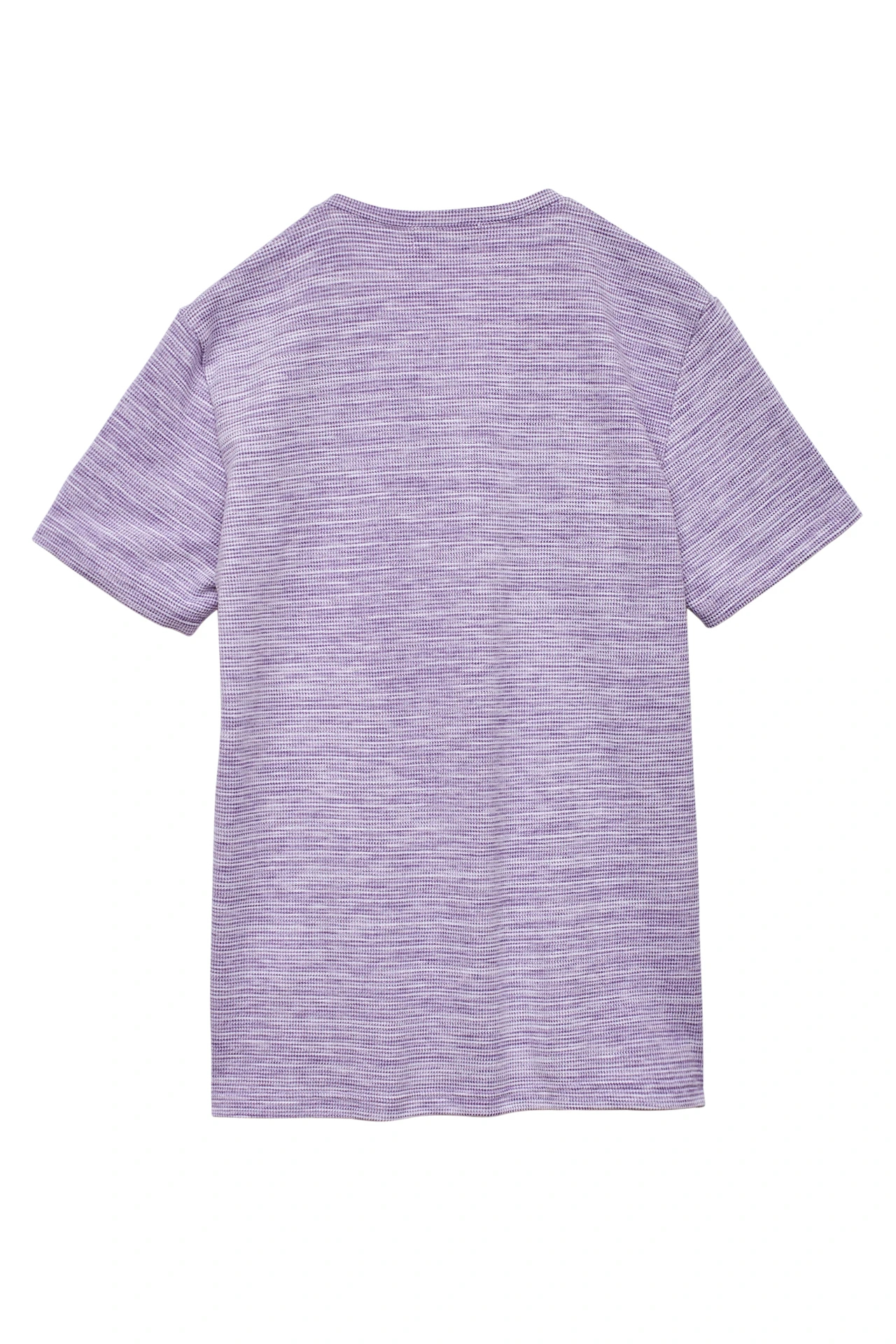 ZERO by TORNADO MART∴ABSかすれ千鳥JQ半袖Vネックカットソー