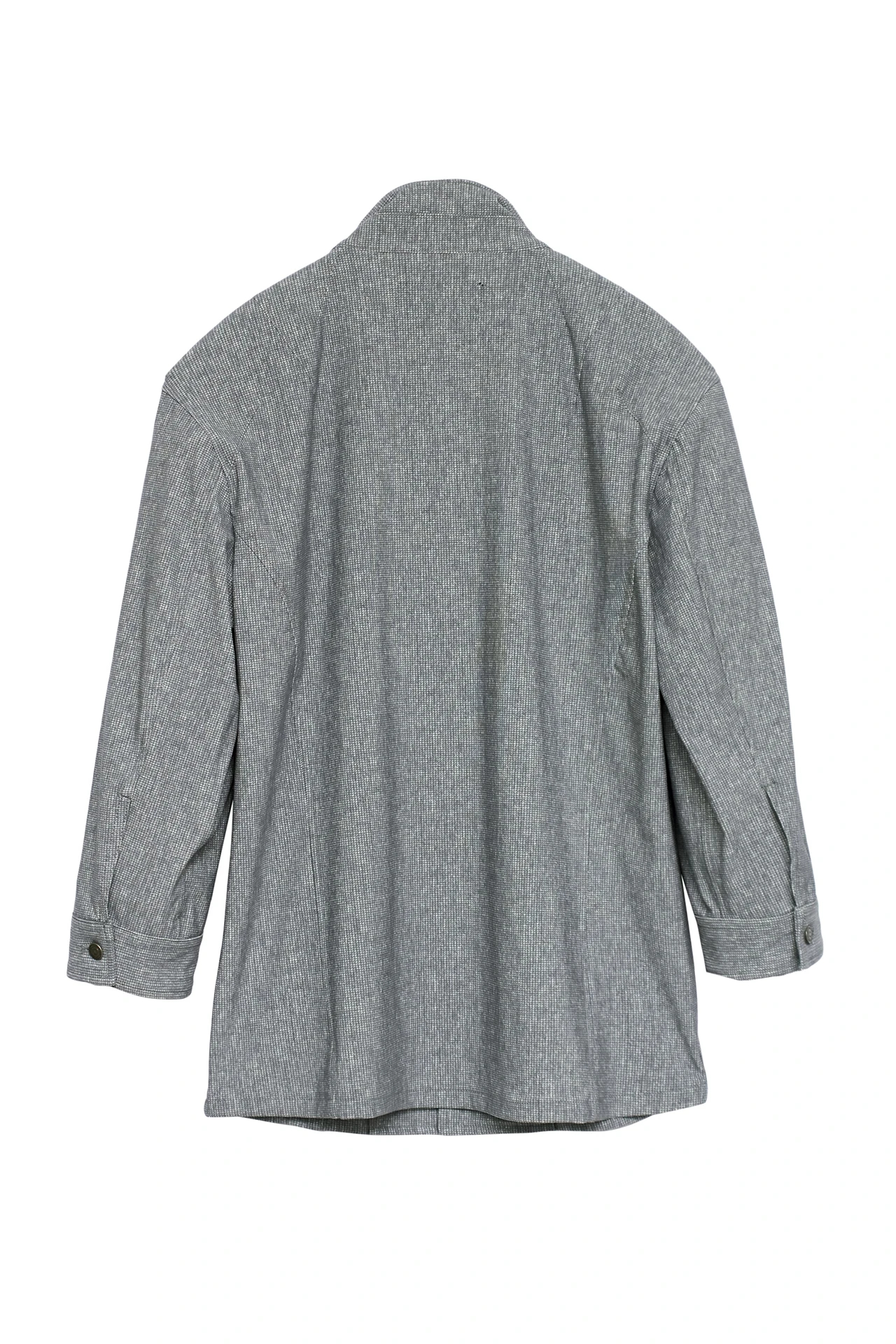 TORNADO MART∴サマハイクラリティデニムプリントシャツブルゾン