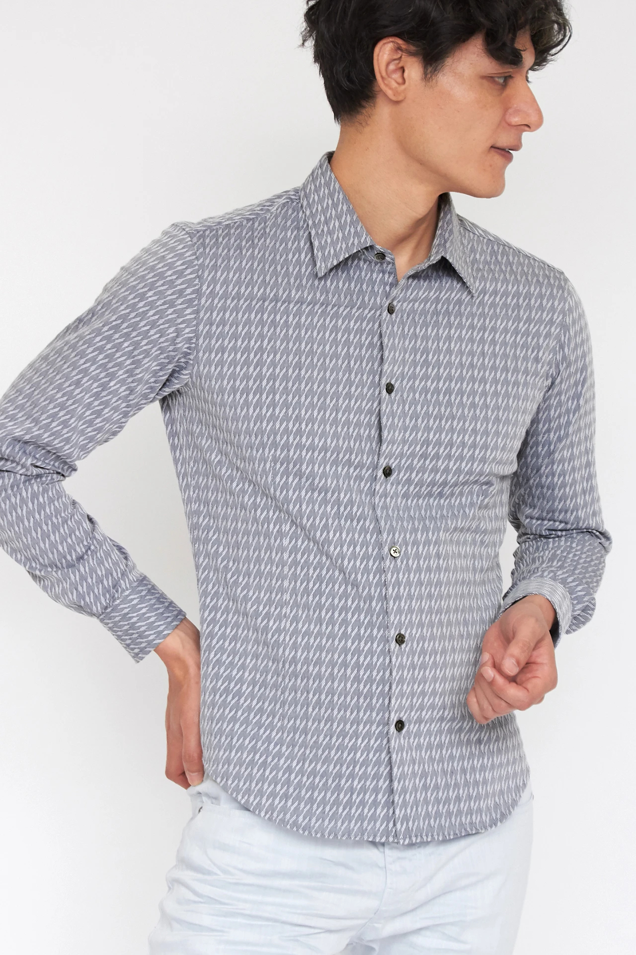 ZERO by TORNADO MART∴サッカーストレッチダイアゴナルジャカード