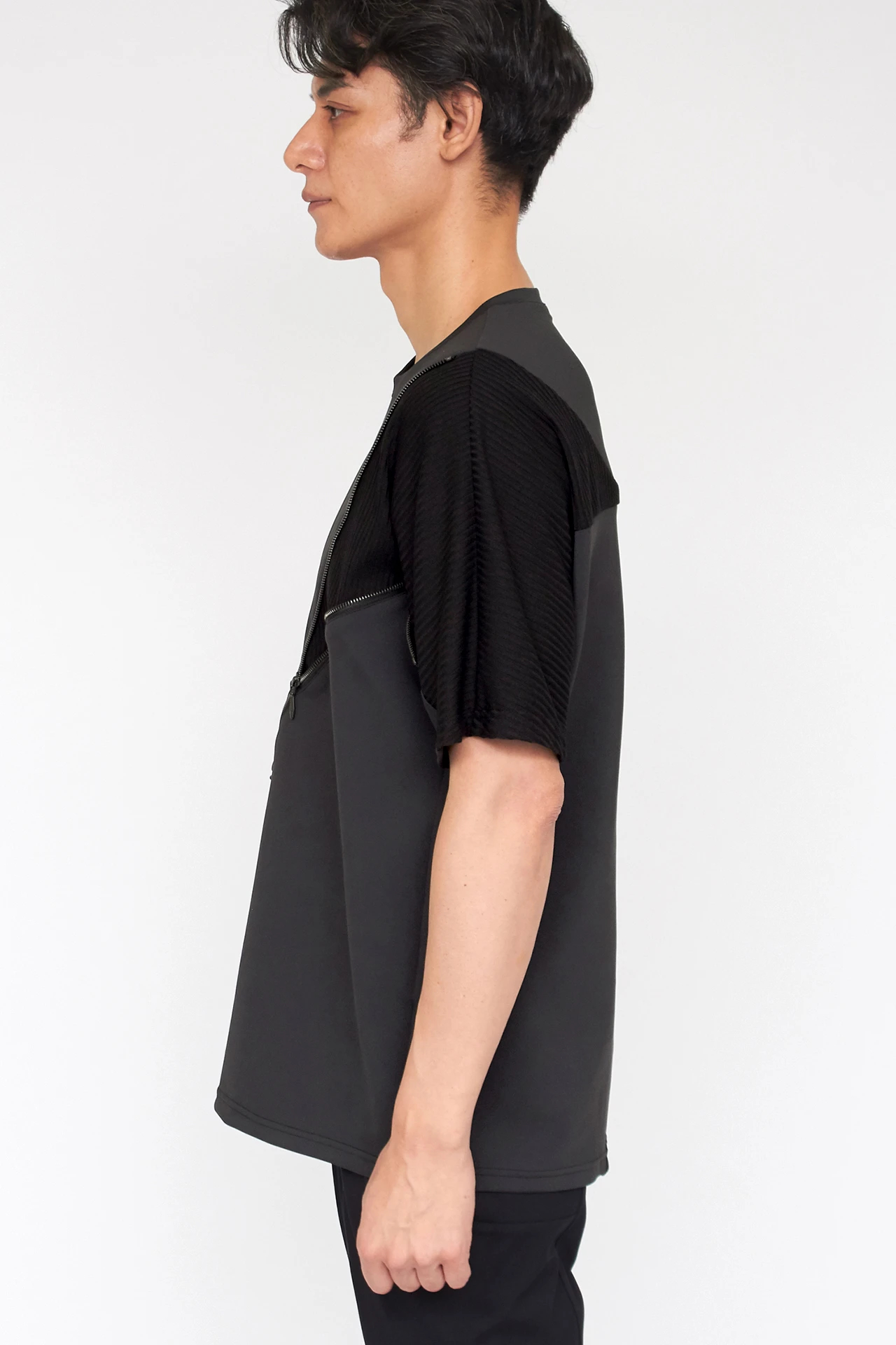 TORNADO MART∴カーブZIPドルマンカットソー / TORNADO MART