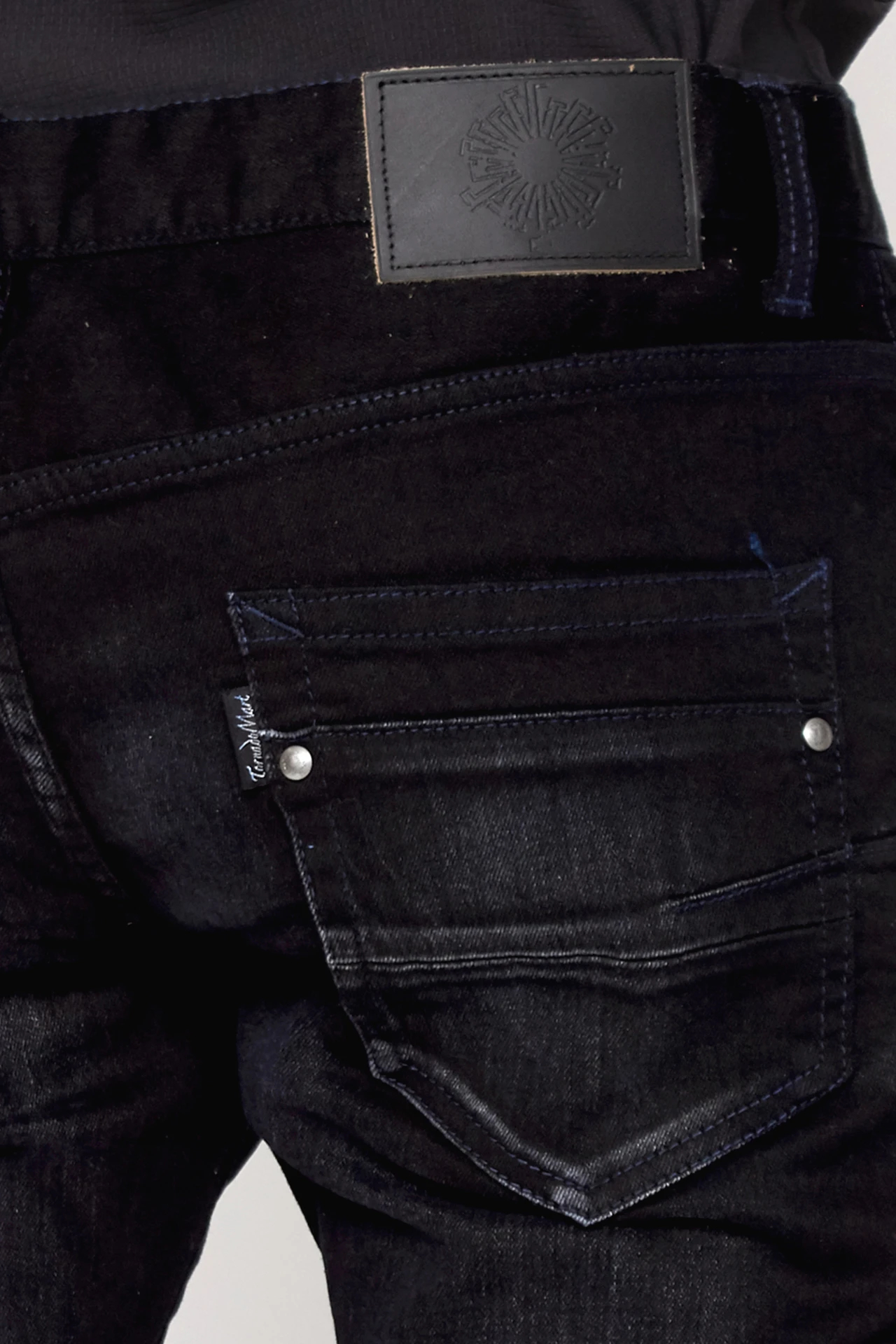 TORNADO MART∴ダークアクアシューカットデニム / TORNADO MART