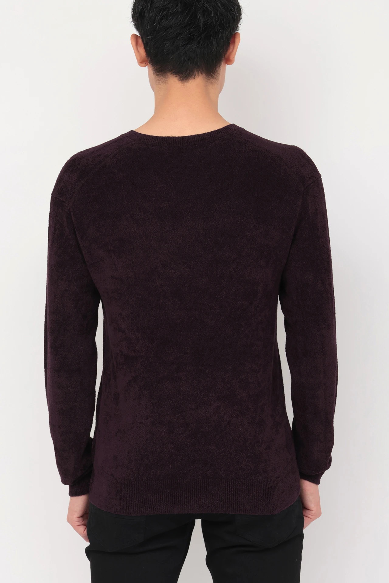 ZERO by TORNADO MART∴モールヤーンVネックニット / TORNADO MART