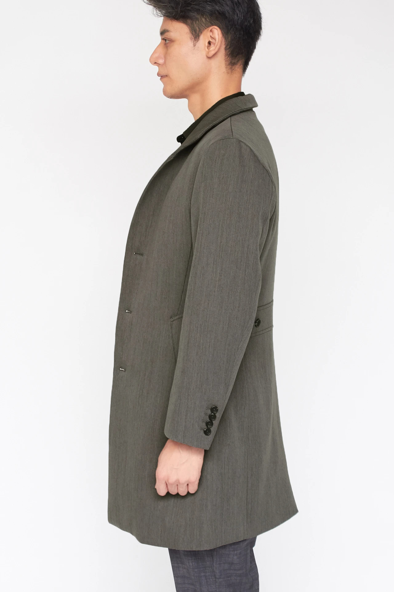 ZERO by TORNADO MART∴ライナー付きイタリアンカラーコート / TORNADO