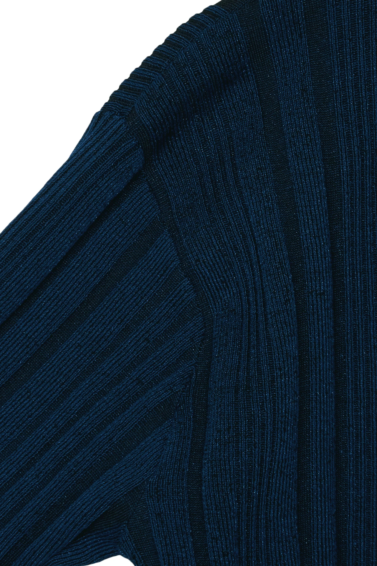 定価25080円新品未使用トルネードマートジップ付きヤーンニット青色 TORNADO MART∴ランダムテレコVネックニット / TORNADO MART