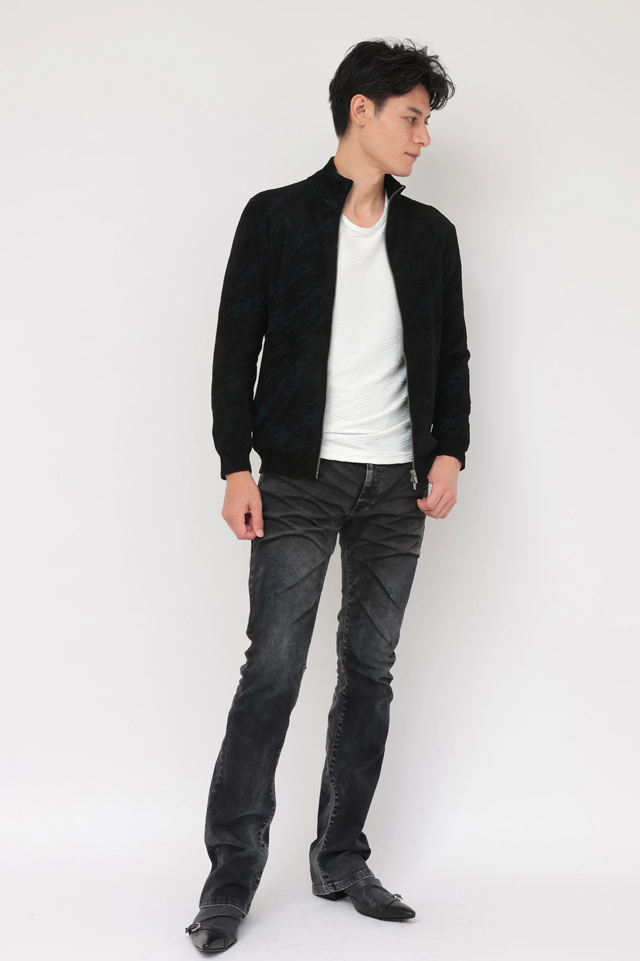 TORNADO MART∴ストームリンクスタンドZIPニット / TORNADO MART