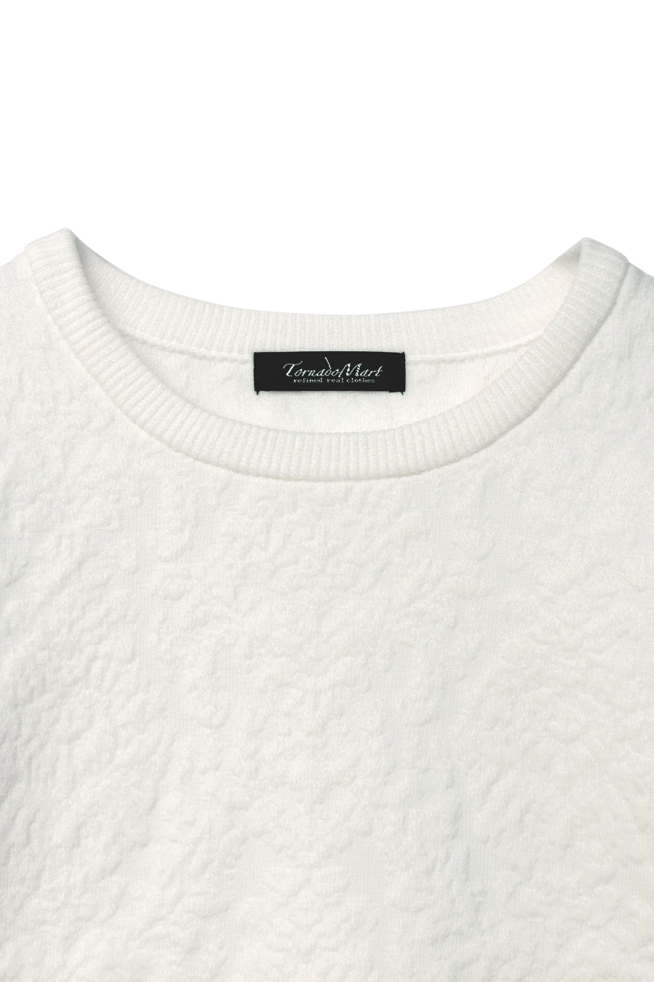 TORNADO MART∴バロックジャガードモールクルーネックニット / TORNADO