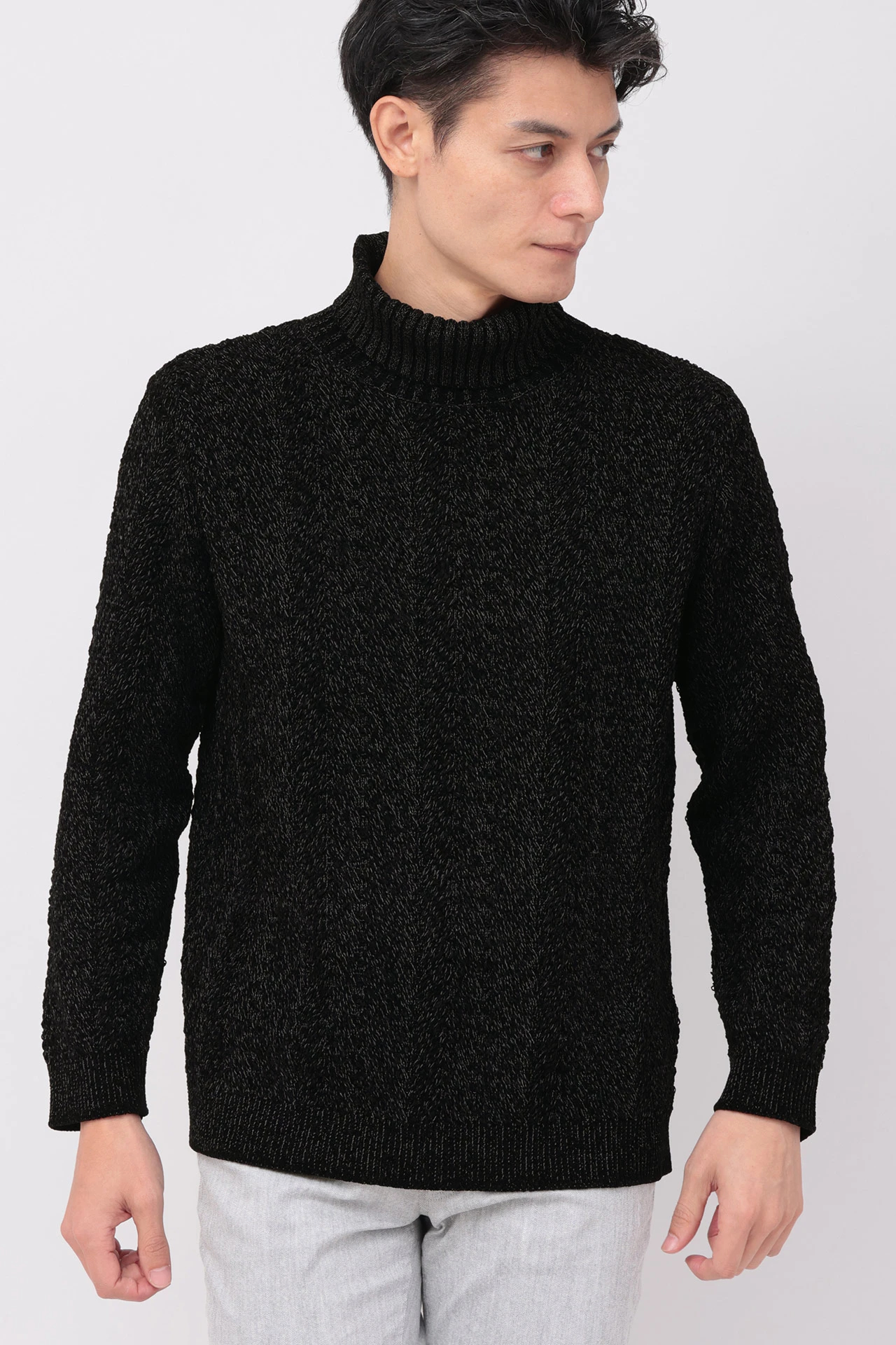 トルネードマート（TORNADO MART）/ZERO by TORNADO MART∴ビーストジャガードモールタートルネック ZERO by TORNADO MART∴ビーストジャガードモールタートルネック