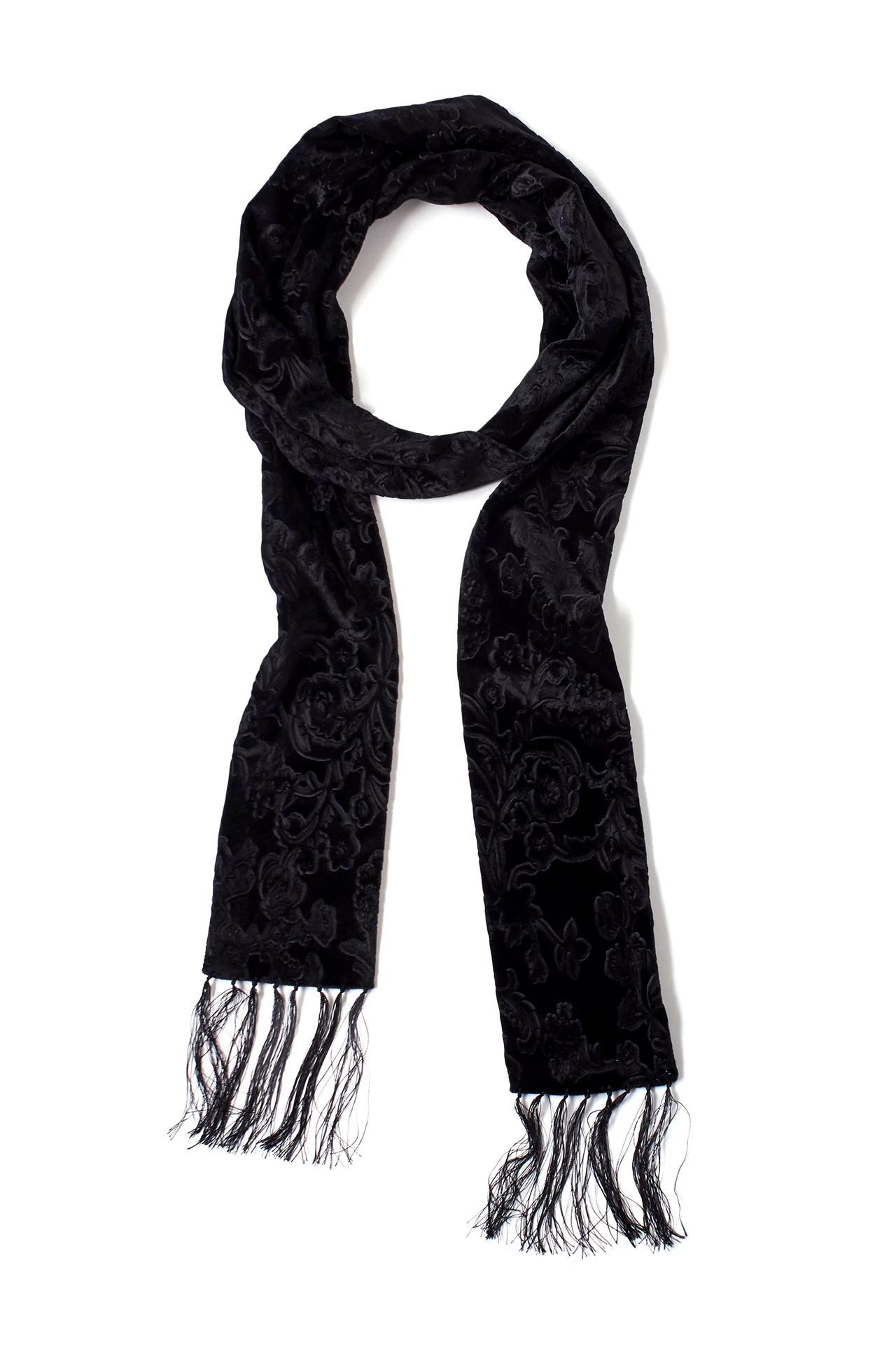 トルネードマート（TORNADO MART）/TORNADO MART∴エンボスベロアフリンジストール TORNADO MART∴エンボスベロアフリンジストール / TORNADO MART