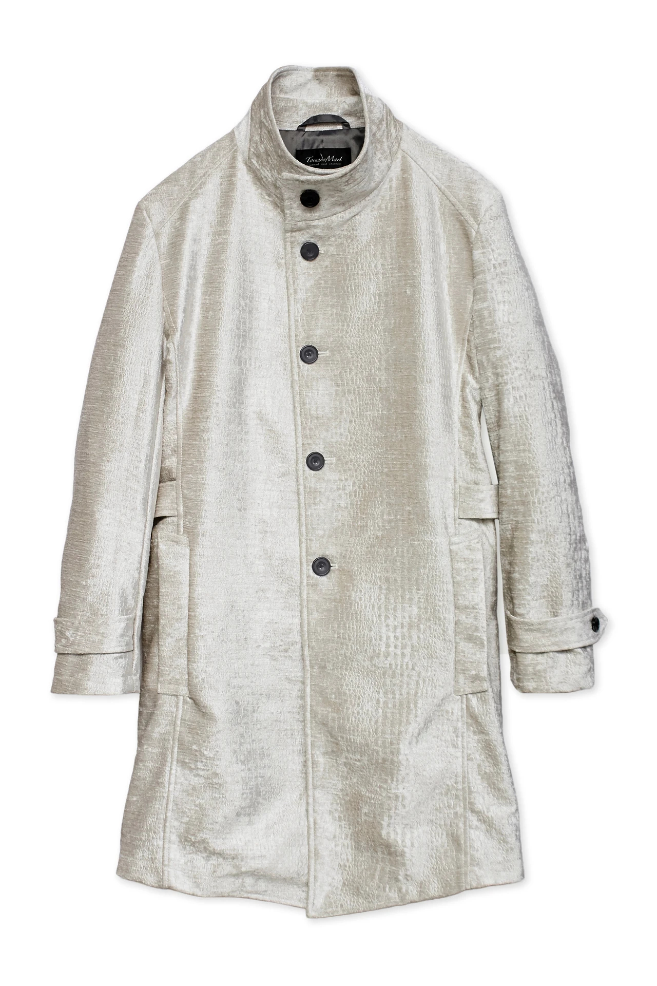 TORNADO MART∴クロコエンボスモールスタンドコート / TORNADO MART