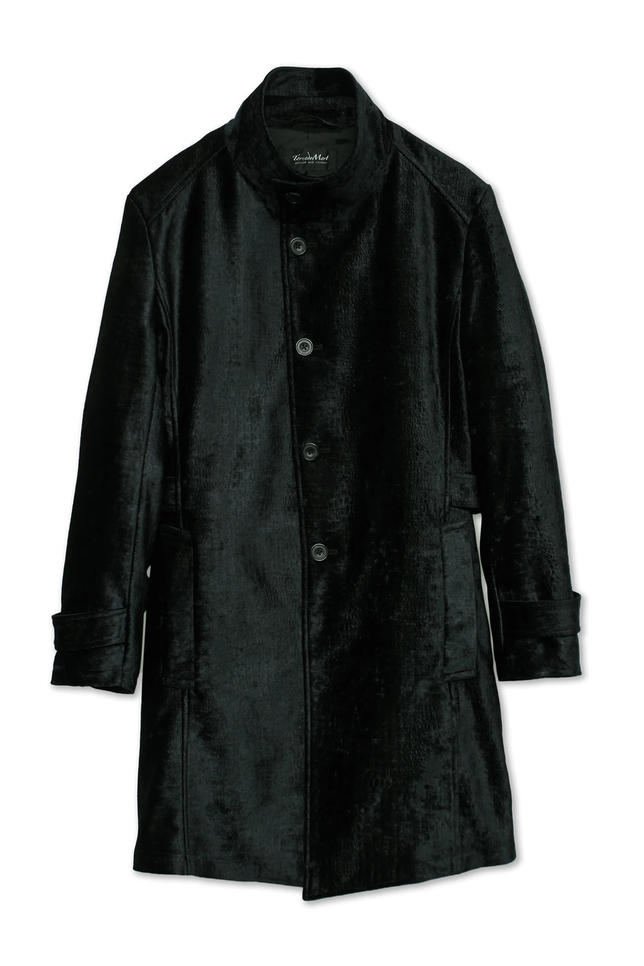 TORNADO MART∴クロコエンボスモールスタンドコート / TORNADO MART