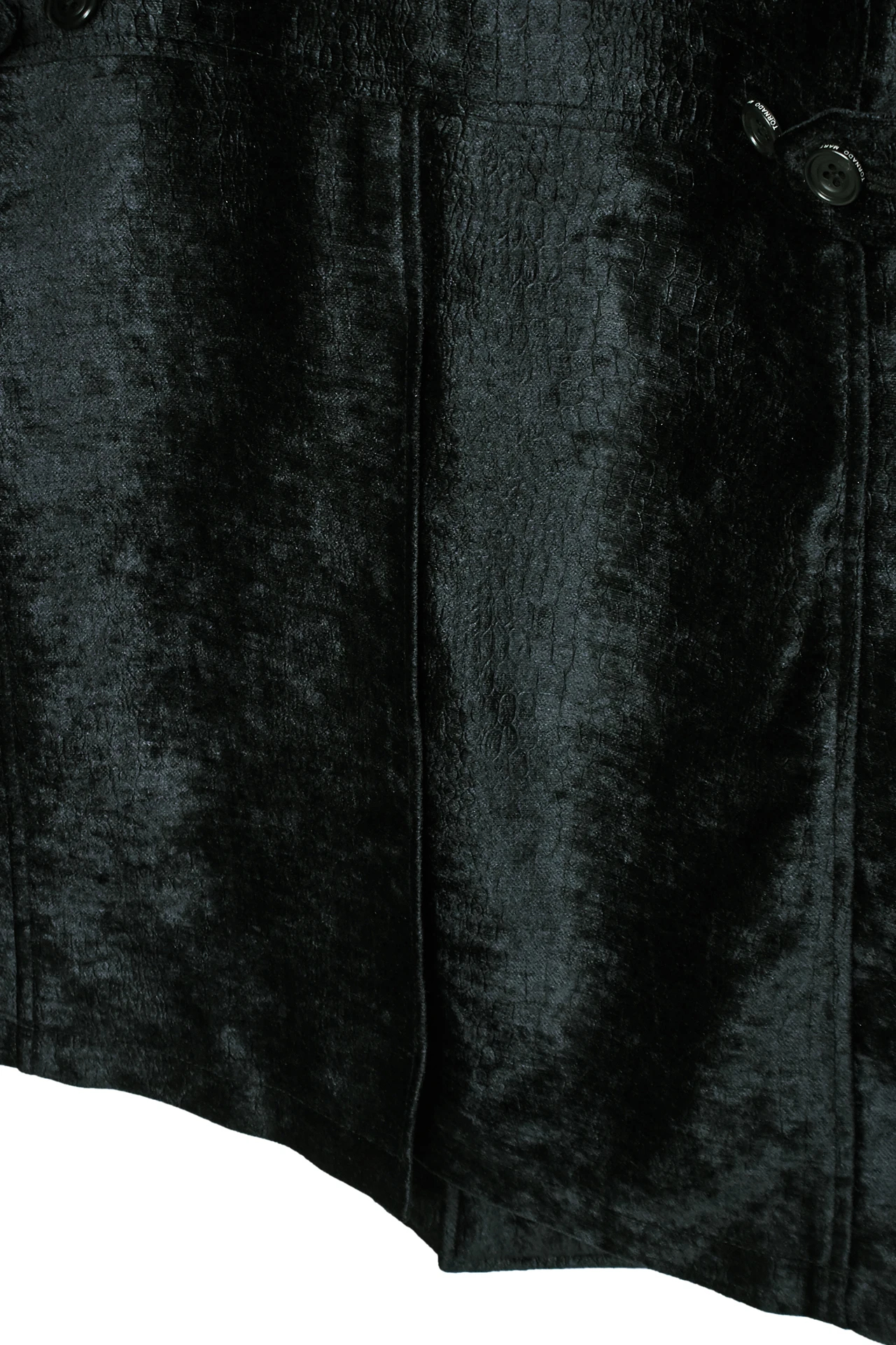 TORNADO MART∴クロコエンボスモールスタンドコート / TORNADO MART