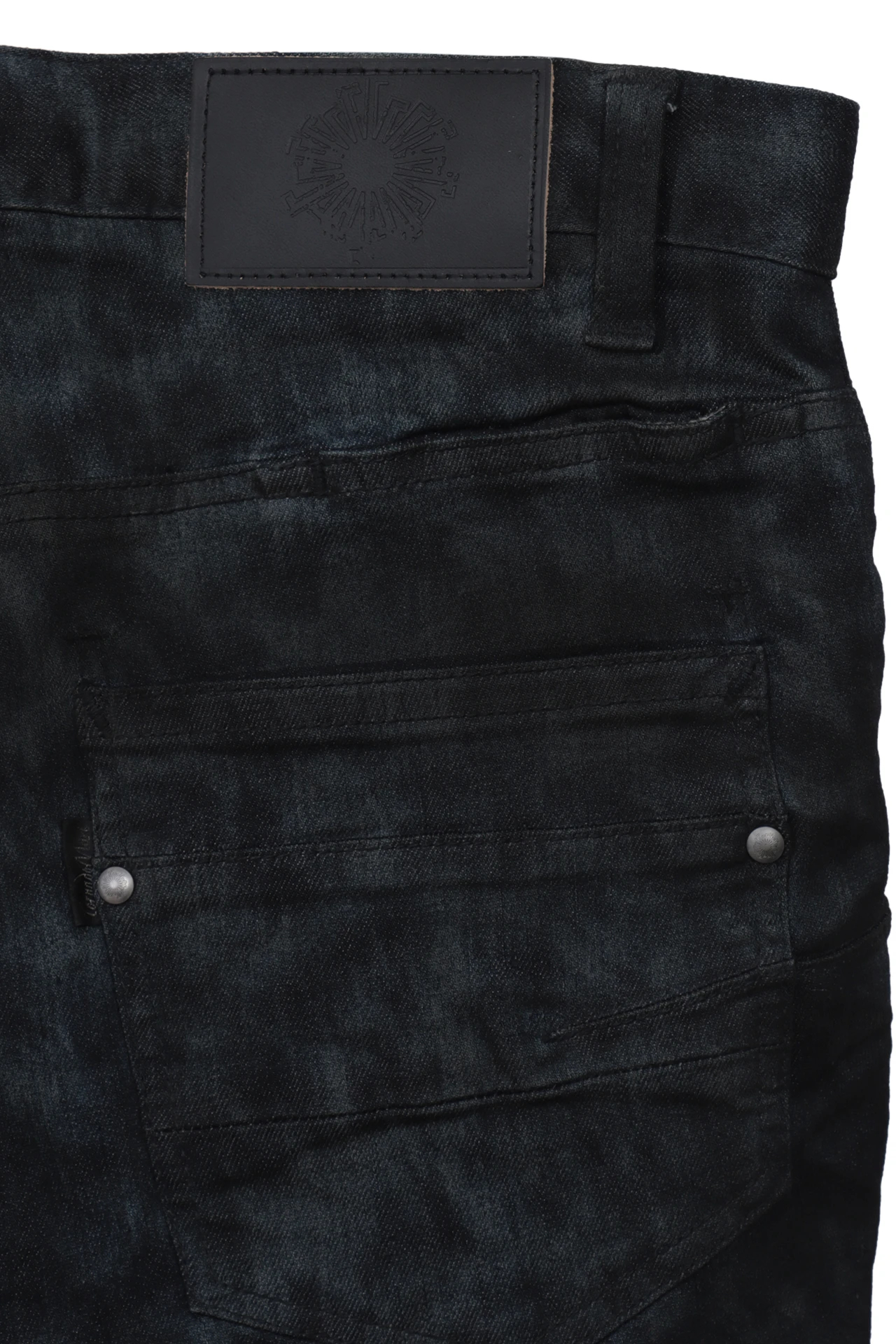 TORNADO MART∴レオパードクリアフォイルスキニーデニム / TORNADO