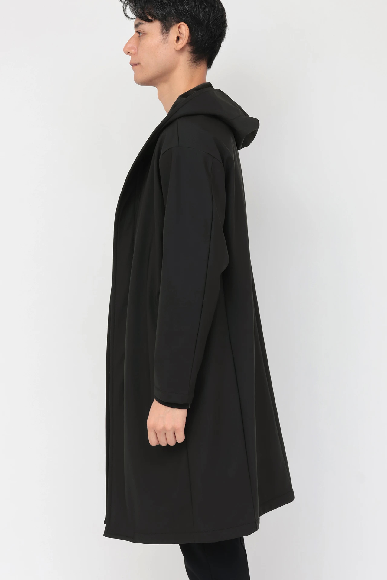 トルネードマート（TORNADO MART）/TORNADO MART∴トリコット×フリースオーバーフーディコート TORNADO MART∴トリコット×フリースオーバーフーディコート / TORNADO