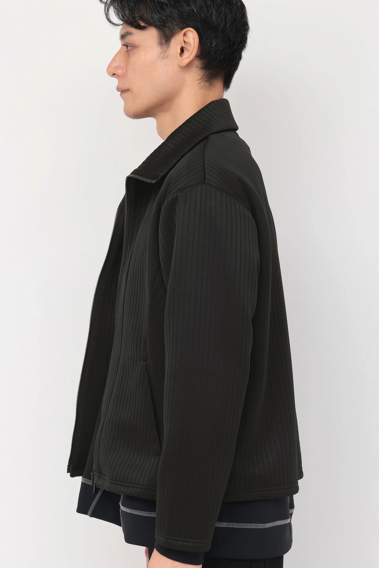 TORNADO MART∴キルトストライプドライバーズカーデ / TORNADO MART  