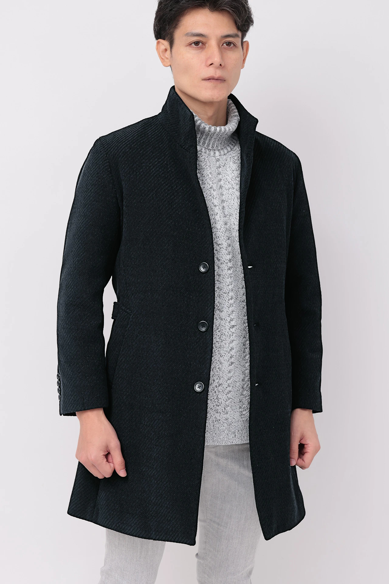 ZERO by TORNADO MART∴カルゼモールライナー付きイタリアンカラー