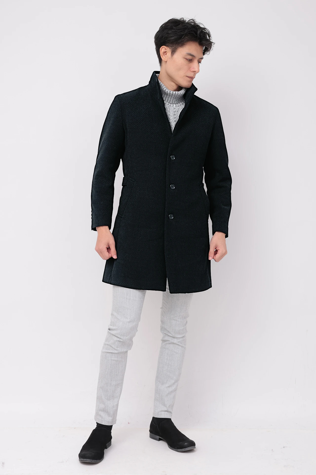 ZERO by TORNADO MART∴カルゼモールライナー付きイタリアンカラー