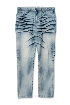 TORNADO MART(トルネードマート) |TORNADO MART∴ブラックコーティングスリムテーパードデニム