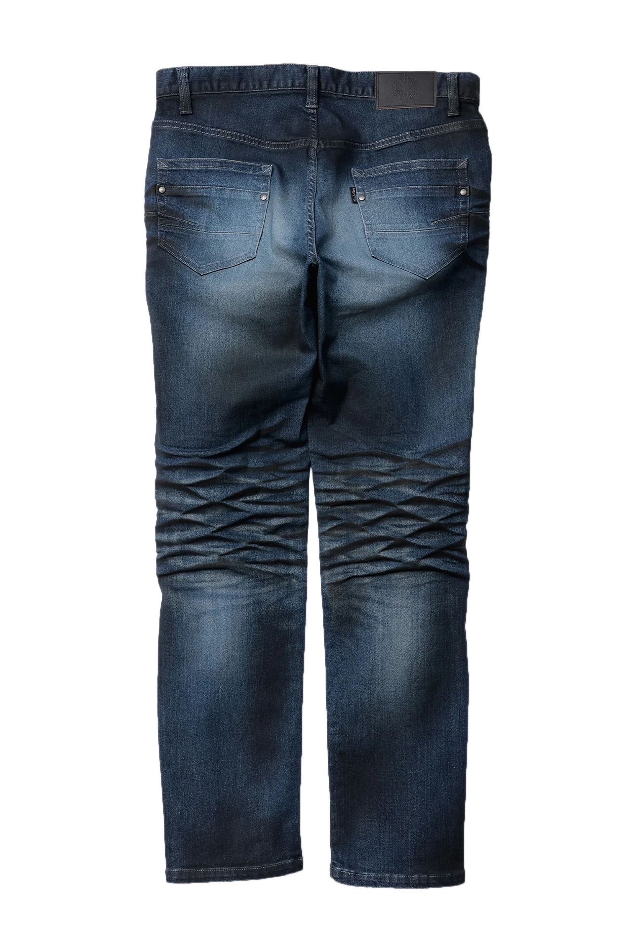 TORNADO MART∴ブラックコーティングスリムテーパードデニム / TORNADO