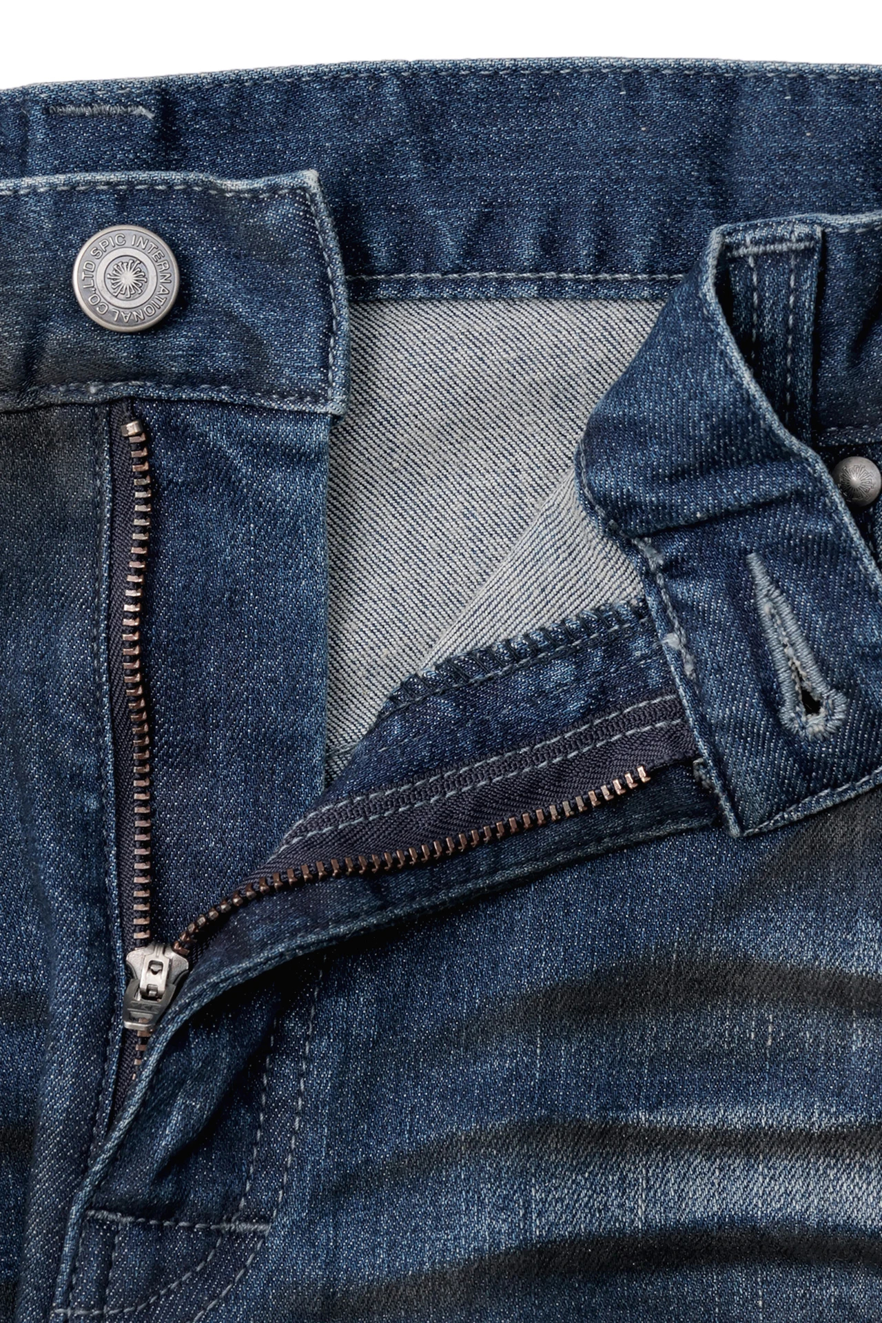 トルネードマート サルエルパンツ コーティングパンツ TORNADO MART∴ブラックコーティングスリムテーパードデニム / TORNADO