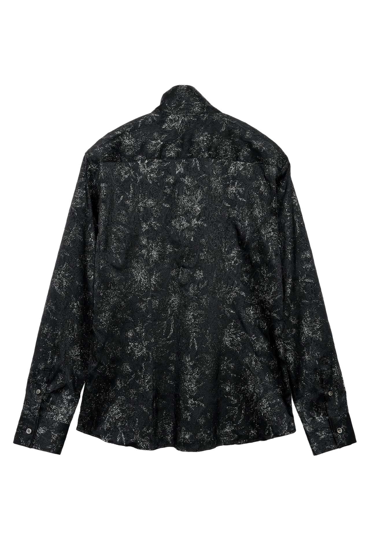 TORNADO MART∴ラメステッチ調フラワープリントシャツ / TORNADO MART