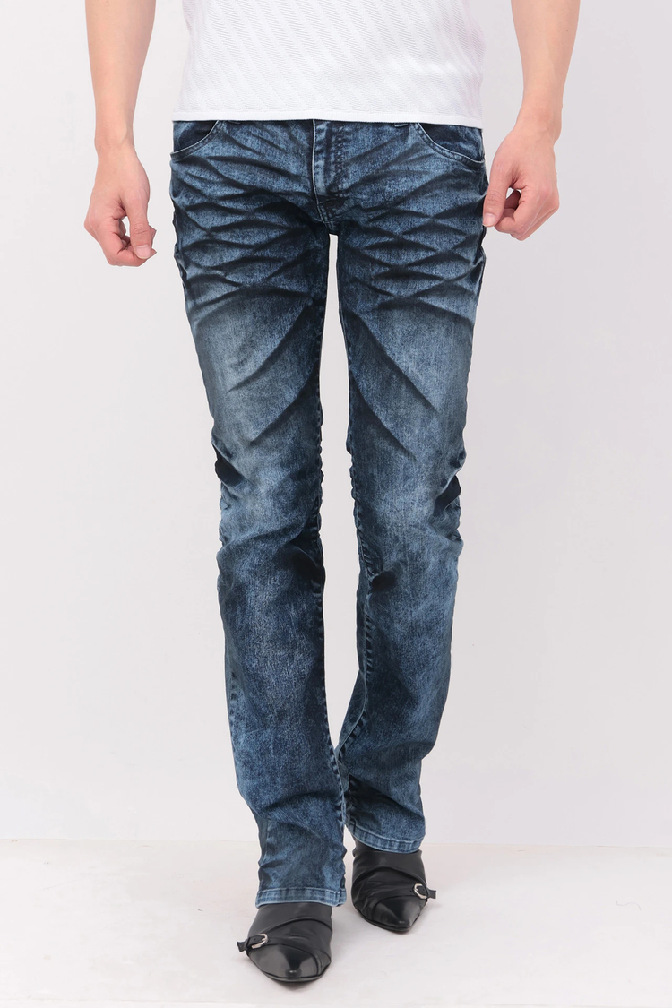 TORNADO MART(トルネードマート) |TORNADO MART∴ブルーブリーチケミカルシューカットデニム