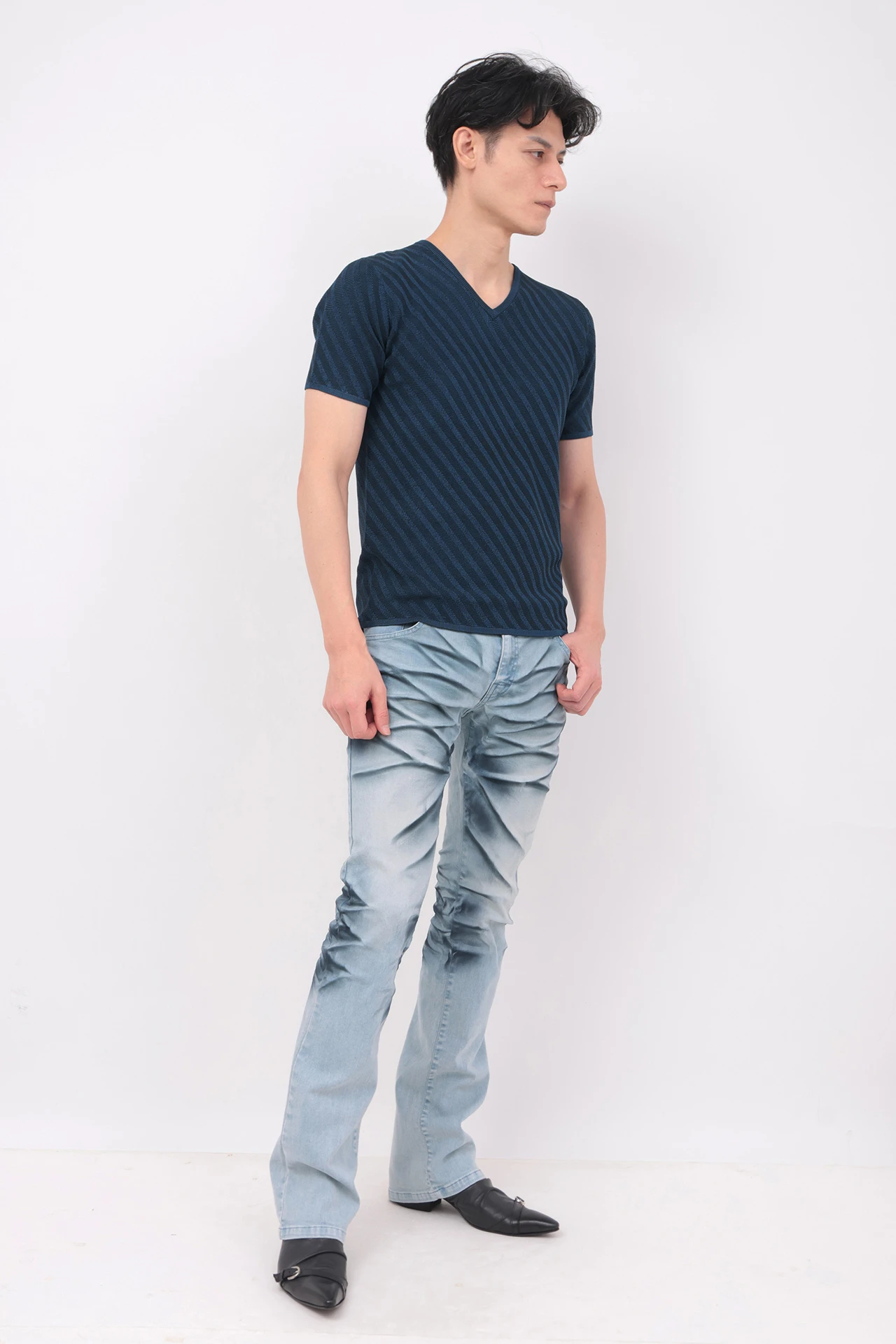 TORNADO MART∴パウダーサーフシューカットデニム / TORNADO MART