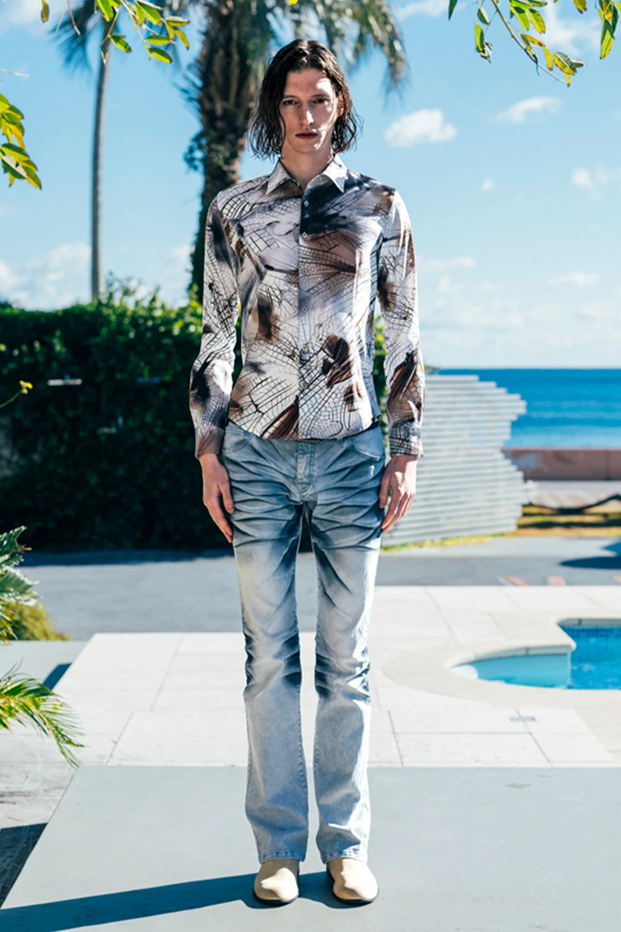 TORNADO MART∴パウダーサーフシューカットデニム / TORNADO MART