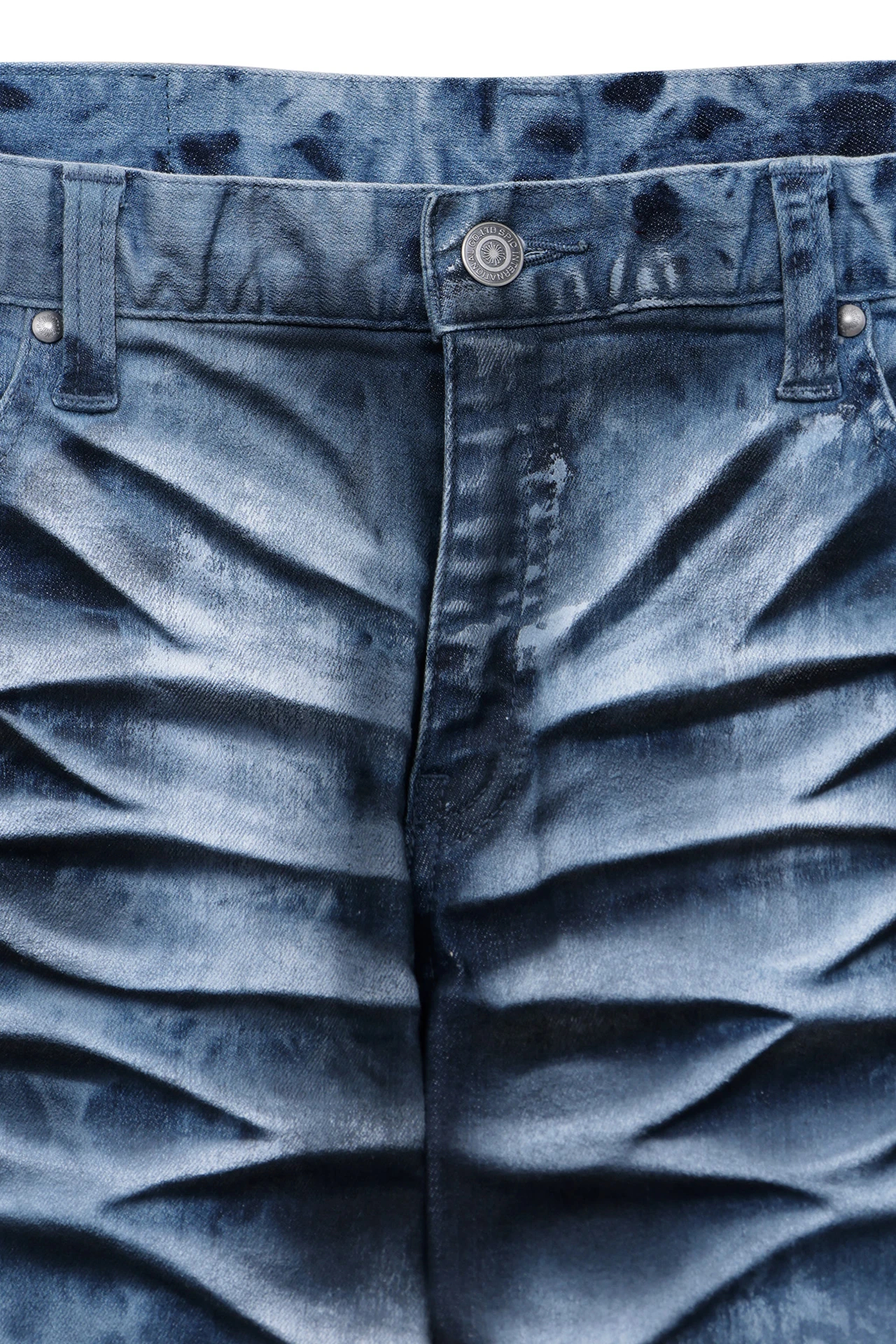 TORNADO MART∴ノイズタイダイブリーチスキニーデニム / TORNADO MART