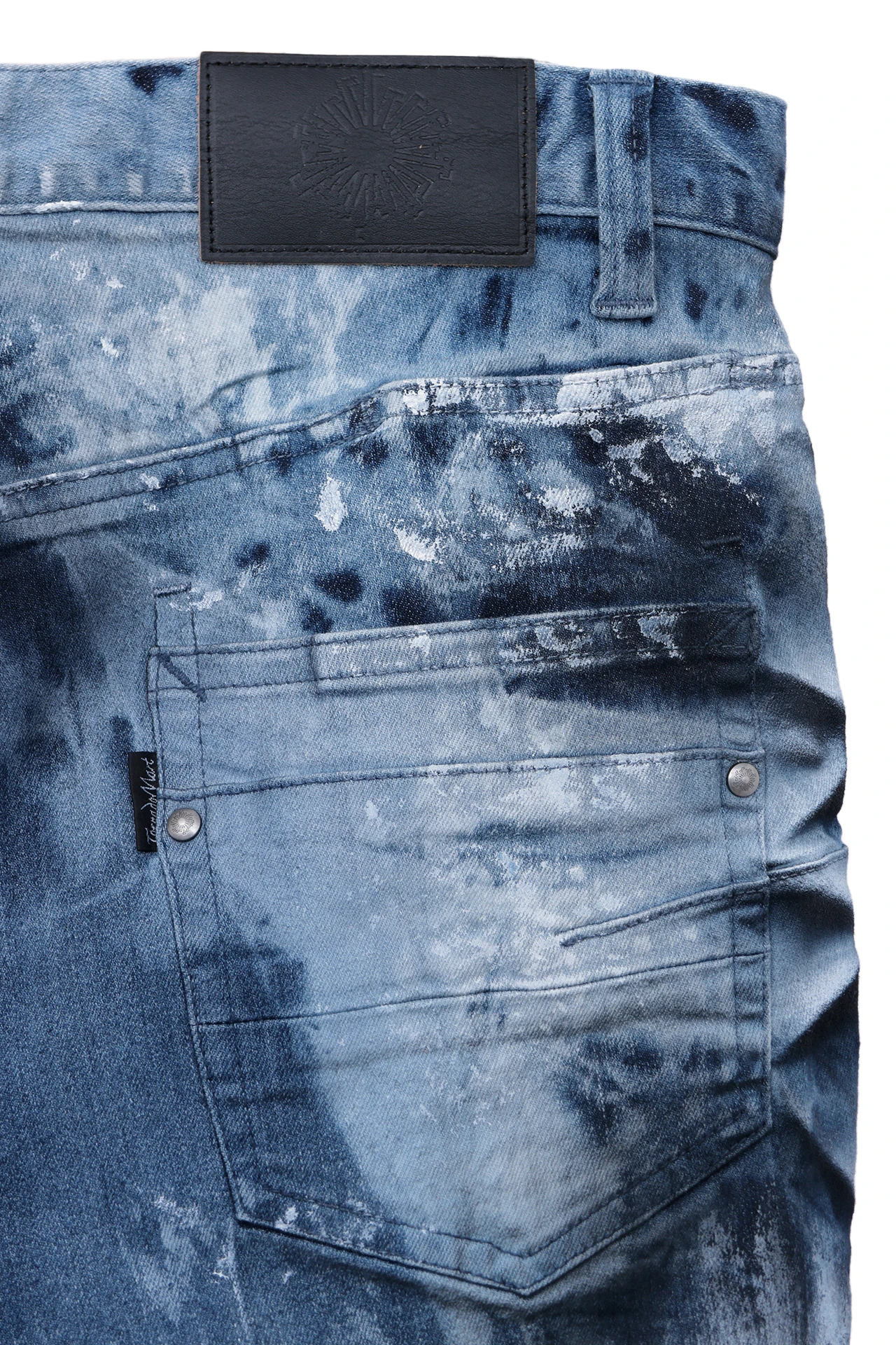 TORNADO MART∴ノイズタイダイブリーチスキニーデニム / TORNADO MART