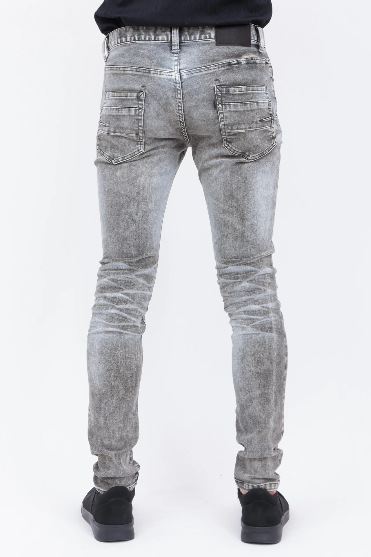 TORNADO MART∴ホワイトフォームグラデーションスキニーデニム