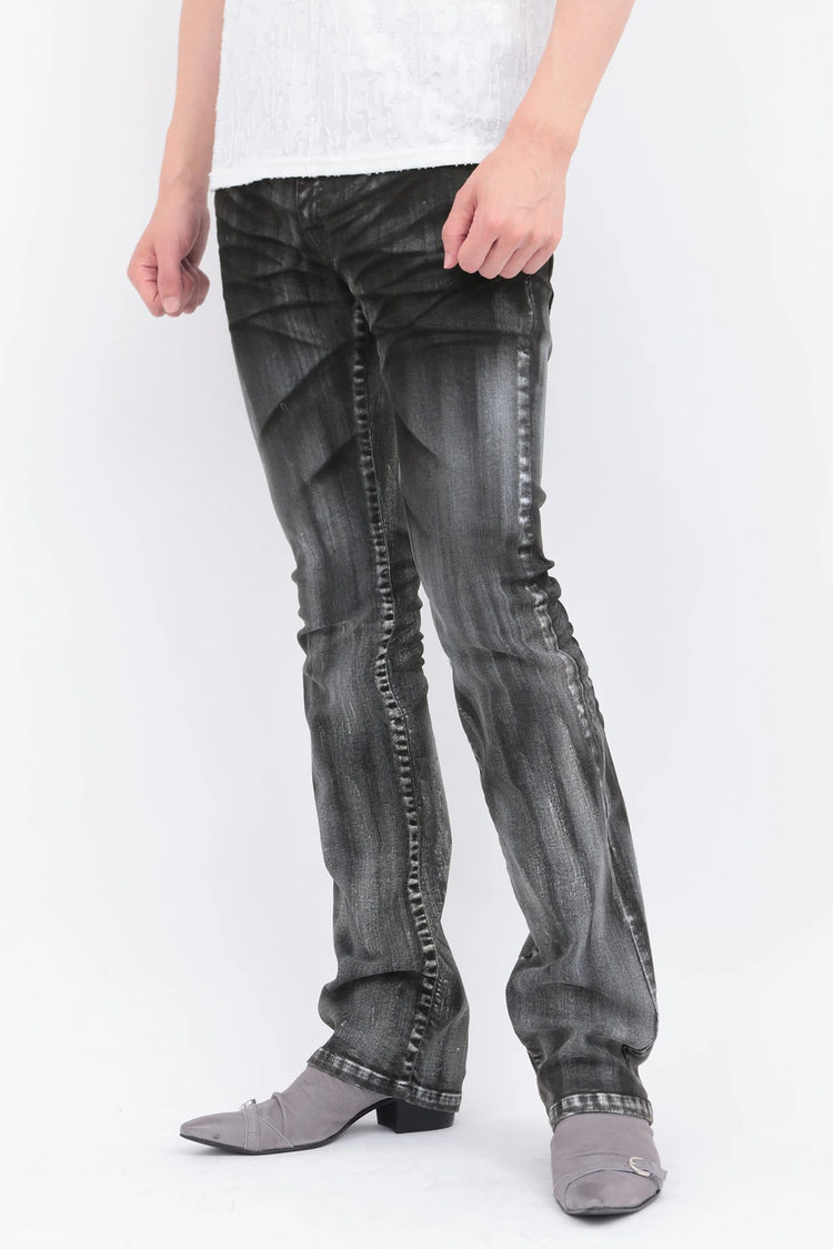 TORNADO MART(トルネードマート) |TORNADO MART∴ペイントクリアコーティングシューカットデニム