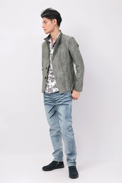 TORNADO MART(トルネードマート) |TORNADO MART∴ハイテンションムラデニムプリントジャケット