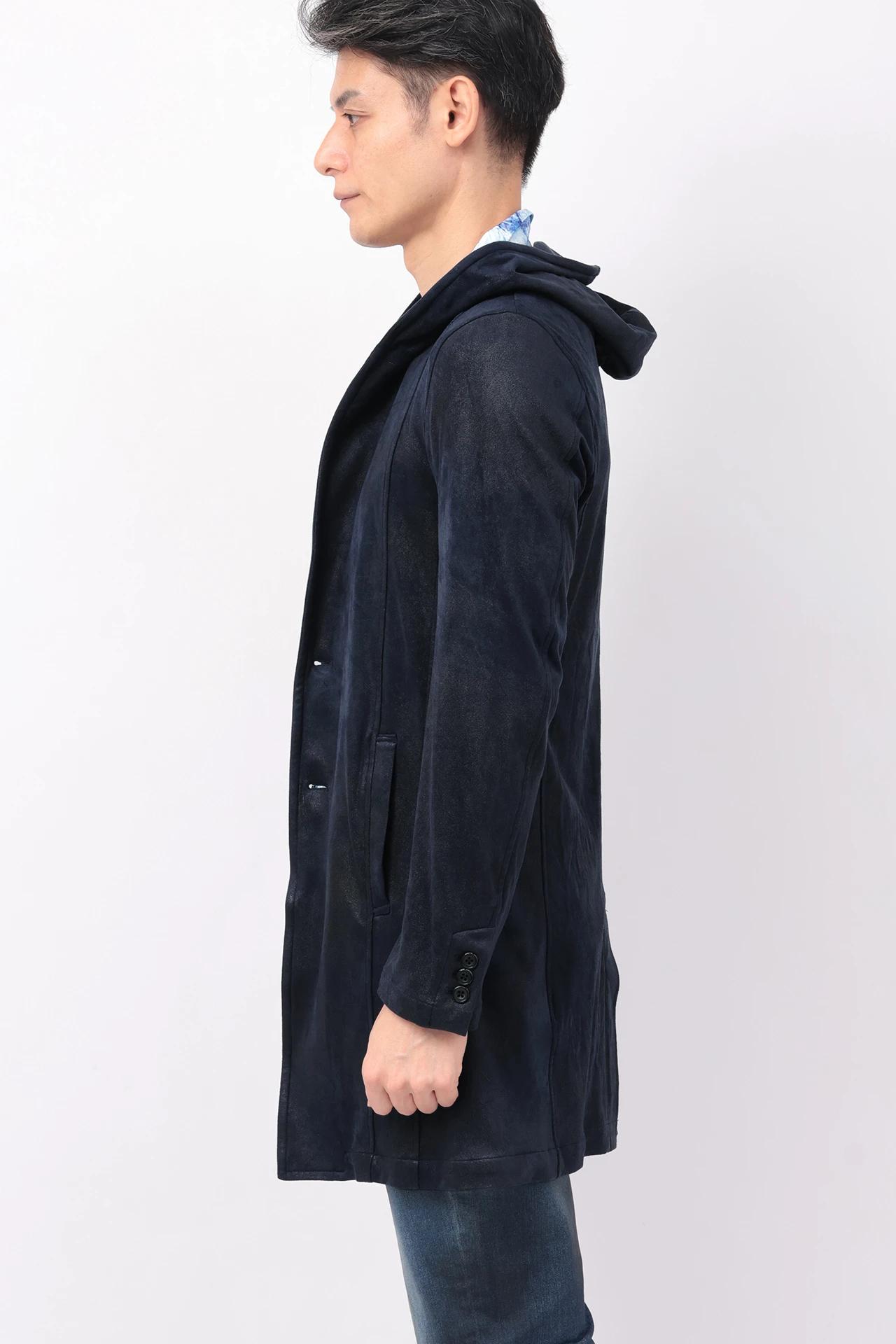 トルネードマート★18AW★カシミヤ メルトン スタンドコート M 38500円 トルネードマート18AWカシミヤ メルトン スタンドコート M 38500