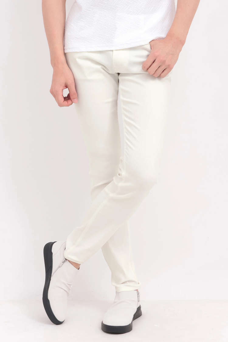 TORNADO MART(トルネードマート) |ZERO by TORNADO MART∴ハイテンションへリンボンスリム５ポケットパンツ