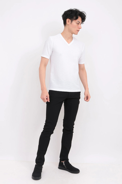 TORNADO MART(トルネードマート) |ZERO by TORNADO MART∴ハイテンションへリンボンスリム５ポケットパンツ